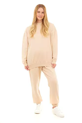 Damen Recyceltes Oversized Sweatshirt - Weich und Gemütlich - Größe S