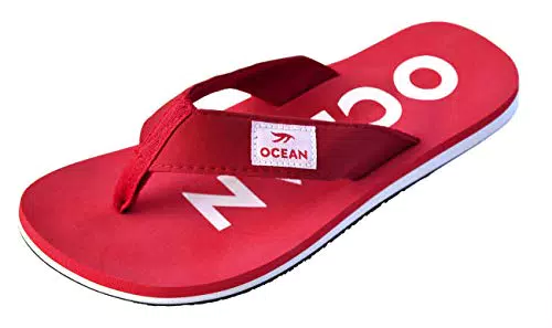 MADSea Damen Zehenstegpantolette Ocean Zehentrenner Sandale Fuchsia rosa pink