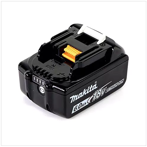 Makita BL 1860 B Ersatzakku 18V 6,0 Ah mit Kapazitätsanzeige