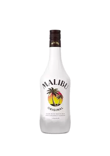 Malibu Caribbean Rum mit natürlichem Kokosaroma - Ideal für Cocktails & Longdrinks