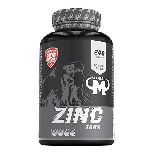 Mammut Nutrition Zink Tabletten 25 mg - Nahrungsergänzungsmittel