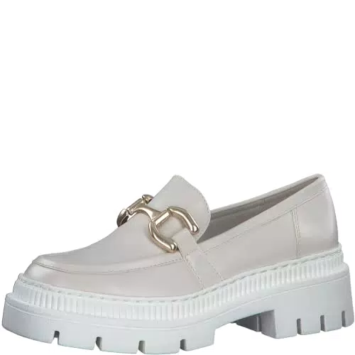 MARCO TOZZI Damen Slipper mit Blockabsatz und weichem Fußbett - Ideal für Business und Freizeit