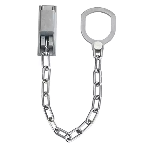Türgriff-Kette abschließbar aus verzinktem Metall - Maximex