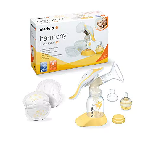 Medela Harmony Handmilchpumpe mit Calma-Sauger