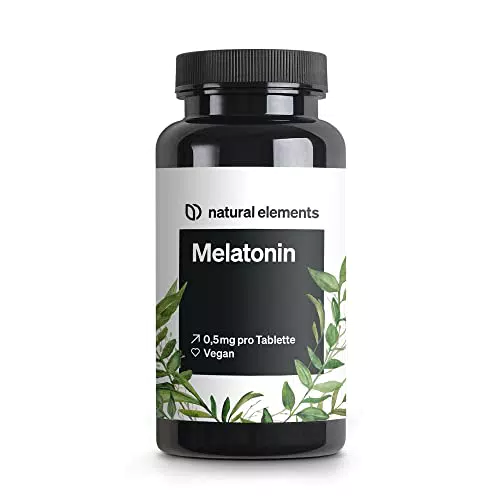 "Melatonin Tabletten - Hochdosiert und Laborgeprüft - 100% Vegan"