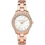 Michael Kors Damenuhr Liliane Edelstahl rosévergoldet