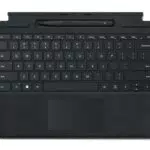 Microsoft Surface Pro 8 / 9 / X Signature Keyboard Mohnrot im Bundle mit Slim Pen 2 Schwarz