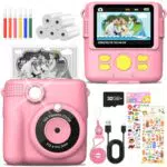 Kinderkamera Sofortbildkamera mit 1080P Bildschirm und 32GB Speicherkarte