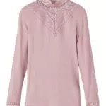 NAME IT Mädchen Langarmshirt NKFNURI LS XSL TOP - Woodrose