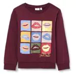 Name It Mädchen Sweatshirt NKFONALIPI LS - Fig - Größe 116