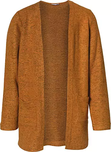 NAME IT Mädchen Strickjacke mit langen Ärmeln, Creme, Größe 158-164
