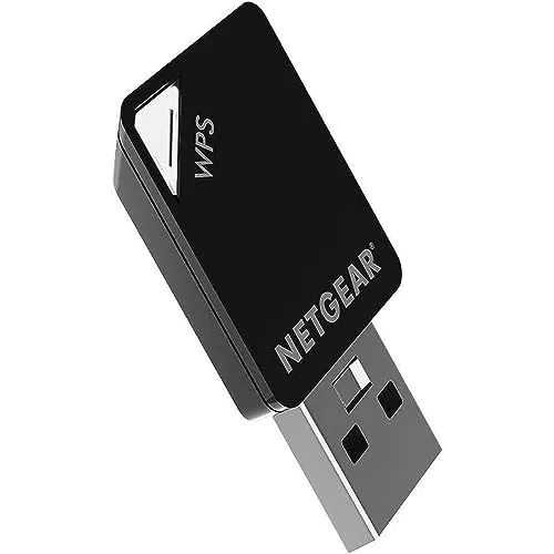 Netgear A6100 USB WLAN Stick AC600 Mini - Dual-Band WLAN Adapter (5 GHz + 2.4 GHz) - Kompatibel mit allen 802.11 a/b/g/n und ac-Geräten.