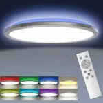 LED Deckenleuchte Nigecue 24W mit Fernbedienung und RGB-Lichtern