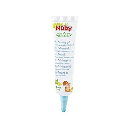 Nuby Gummigel für Babys - Zahngel für die Zahnungshilfe