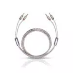 Oehlbach Twin Mix One B 300 - Lautsprecherkabel-Set versilbert 2 x 3
