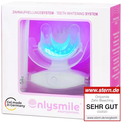 Onlysmile Professionelles Zahnbleaching Set für strahlend weiße Zähne - Sofortiger Effekt