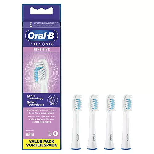 Oral-B Pulsonic Sensitive Aufsteckbürsten für Schallzahnbürsten