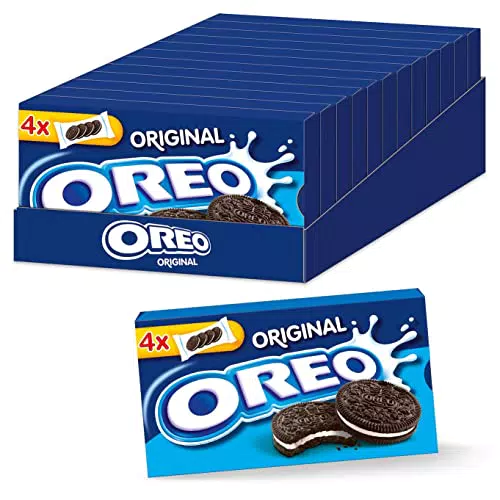 OREO Original, Knuspriger Kakao Doppelkeks mit Crème-Füllung
