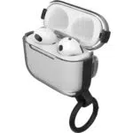 OtterBox Clear Series Schutzhülle für AirPods Pro - Stoßfeste Kopfhörer Hülle mit Karabiner