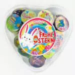 OYOY Schokoladentaler in Frohe Ostern Süßigkeiten Box - Ostergeschenke für Erwachsene