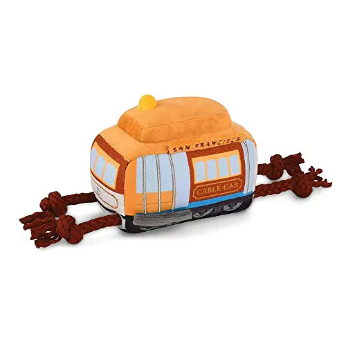 PLAY PET LIFESTYLE AND YOU - Plüsch Hundespielzeug - Canine Commute Collection - San Francisco Cable Car
