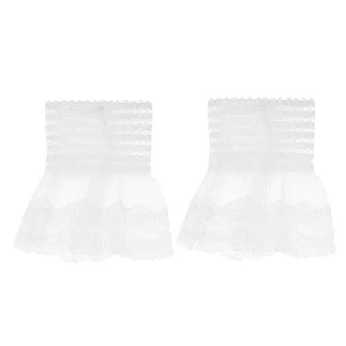 Spitzenmanschetten Damen Lace Pulswärmer Abnehmbare Manschetten - Kleideraccessoires