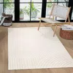 Paco Home Teppich Skandinavisches Boho Muster, 3D Effekt, Geometrisch Modern