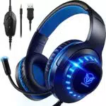 Gaming Headset für PS4/PS5/Xbox One/PC/Nintendo Switch mit Mikrofon und Noise Cancelling
