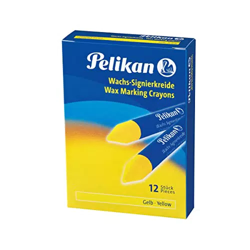 Pelikan 701029 - Signierkreide für rauhe Untergründe Schachtel mit 12 Stück