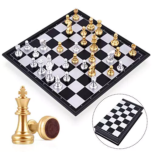Peradix Magnetisches Schachspiel für Kinder und Erwachsene