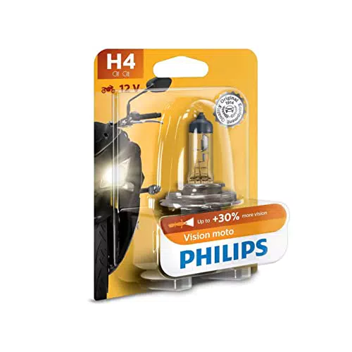 Philips Vision Moto H4 Motorrad-Scheinwerferlampe