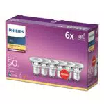Philips LED GU10 Lampe, 50 W, warmweiß