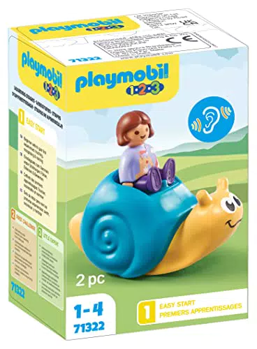 Playmobil 1.2.3 Kind mit Schaukelschnecke