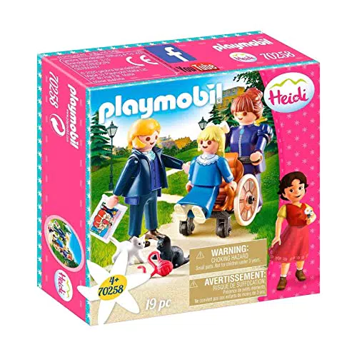 PLAYMOBIL Heidi Clara mit Vater und Fräulein Rottenmeier