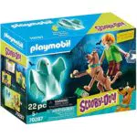 PLAYMOBIL Scooby-Doo! Scooby & Shaggy mit Geist - Abenteuer-Spielzeug