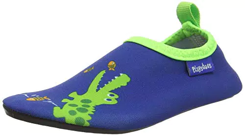 Playshoes Jungen Unisex Kinder Barfuß Aqua-Schuhe Krokodil