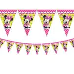 Disney Minnie Maus Wimpelkette für Kindergeburtstag und Motto-Party