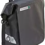 Prophete Fahrradtasche für Gepäckträger | Seitenpacktasche | Wasserdicht | Schwarz