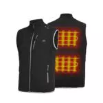Beheizbare Weste von PROSmart - Leichtgewichtiges Fleece mit USB Akku - Unisex