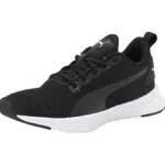 PUMA Flyer Runner Jr Sneaker, Black White 1