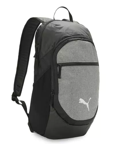 PUMA Herren Teamfinal Rucksack - Tagesrucksack, Schwarz-Grau, Einheitsgröße.