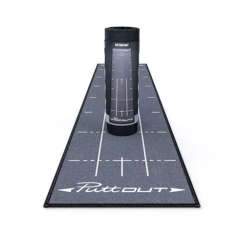 Golf Puttingmatte von PuttOut - Indoor Trainingshilfe