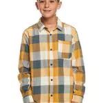 Quiksilver Herrenhemd Motherfly - Gelb Langarm