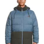 Quiksilver Herren Steppjacke Wolfs Shoulder - Blau