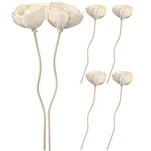 Raumduft Blumen Diffuser Sticks für Zuhause und Büro - Frischer Duft für Wellness und Entspannung
