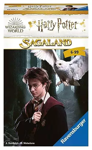 Ravensburger Harry Potter Sagaland - Mitbringspiel für 2-4 Spieler, ab 6 Jahren
