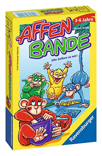 Ravensburger Affenbande - Mitbringspiel für Kinder ab 3 Jahren