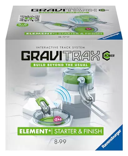 GraviTrax POWER Elemente Starter & Finish - Elektronisches Zubehör für Kugelbahnen ab 8 Jahren
