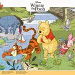Winnie Puuh Natur Entdecken Kinderpuzzle von Ravensburger - Disney Rahmenpuzzle für Kinder ab 4 Jahren