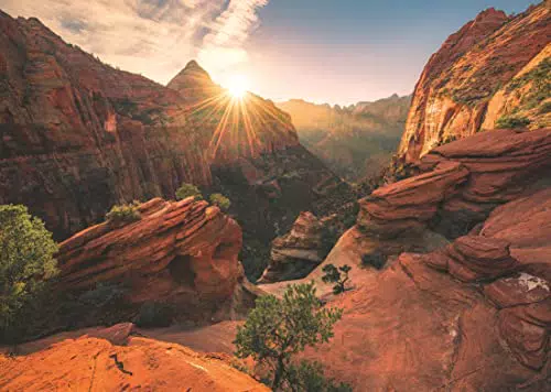 Ravensburger Puzzle Nature Edition - Zion Canyon USA - Puzzle für Erwachsene und Kinder ab 14 Jahren